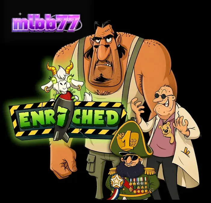 Tampilan visual slot Enriched dengan tema nuklir yang unik